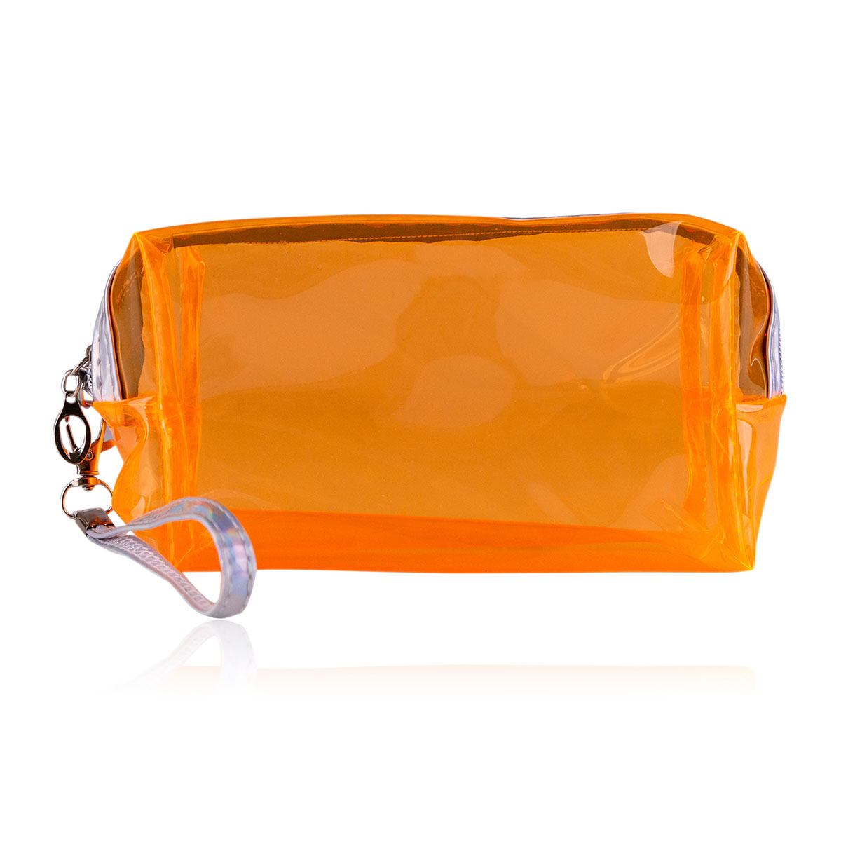 Transparent cosmetic bag Neon