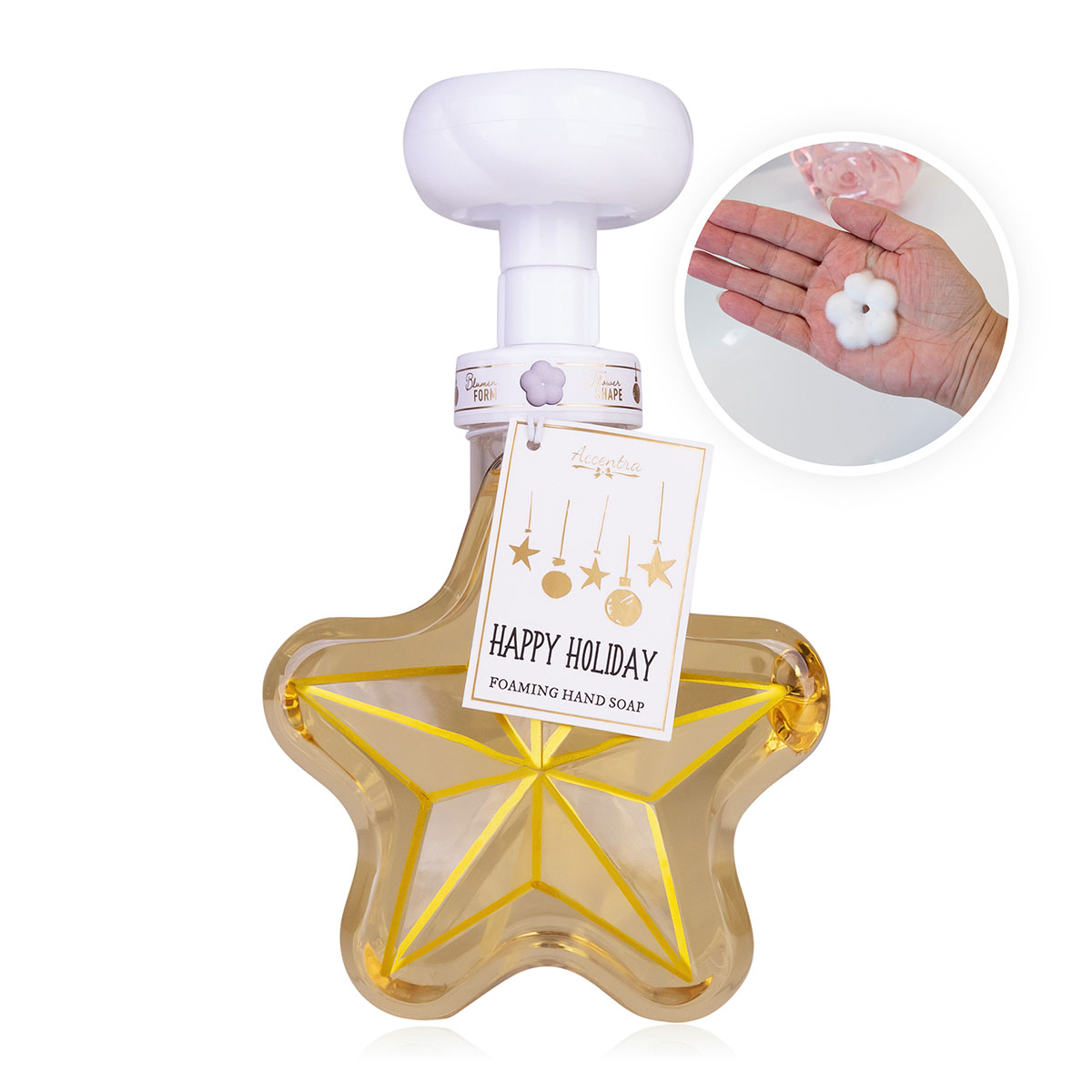 Seifenspender Stern mit Handseife STAR 