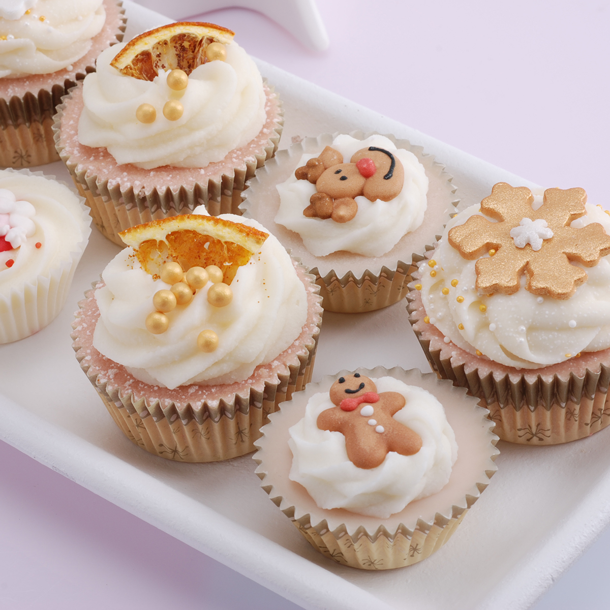 Badefee bath praline “Golden Snow”