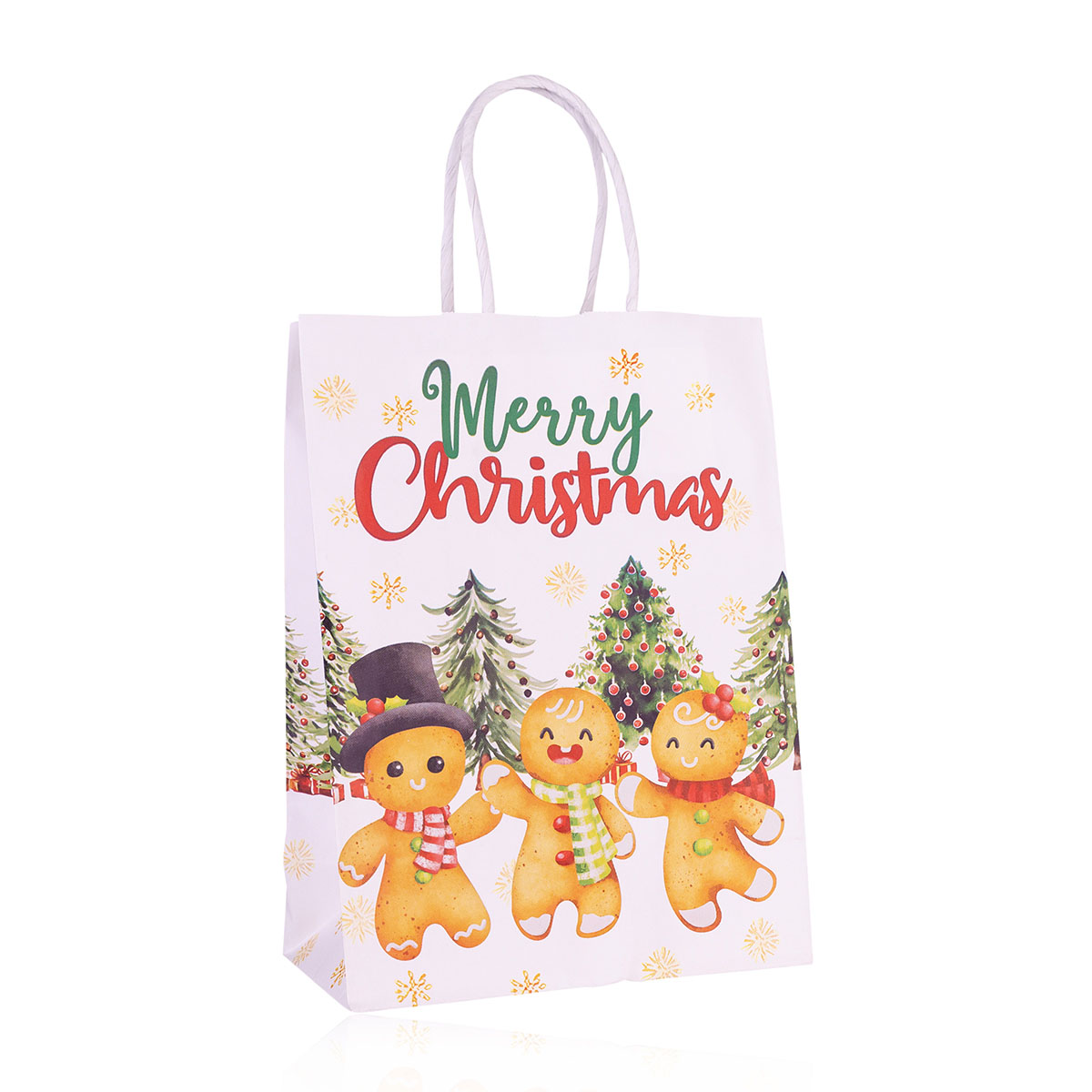 Geschenktasche aus Papier LEBKUCHEN XS