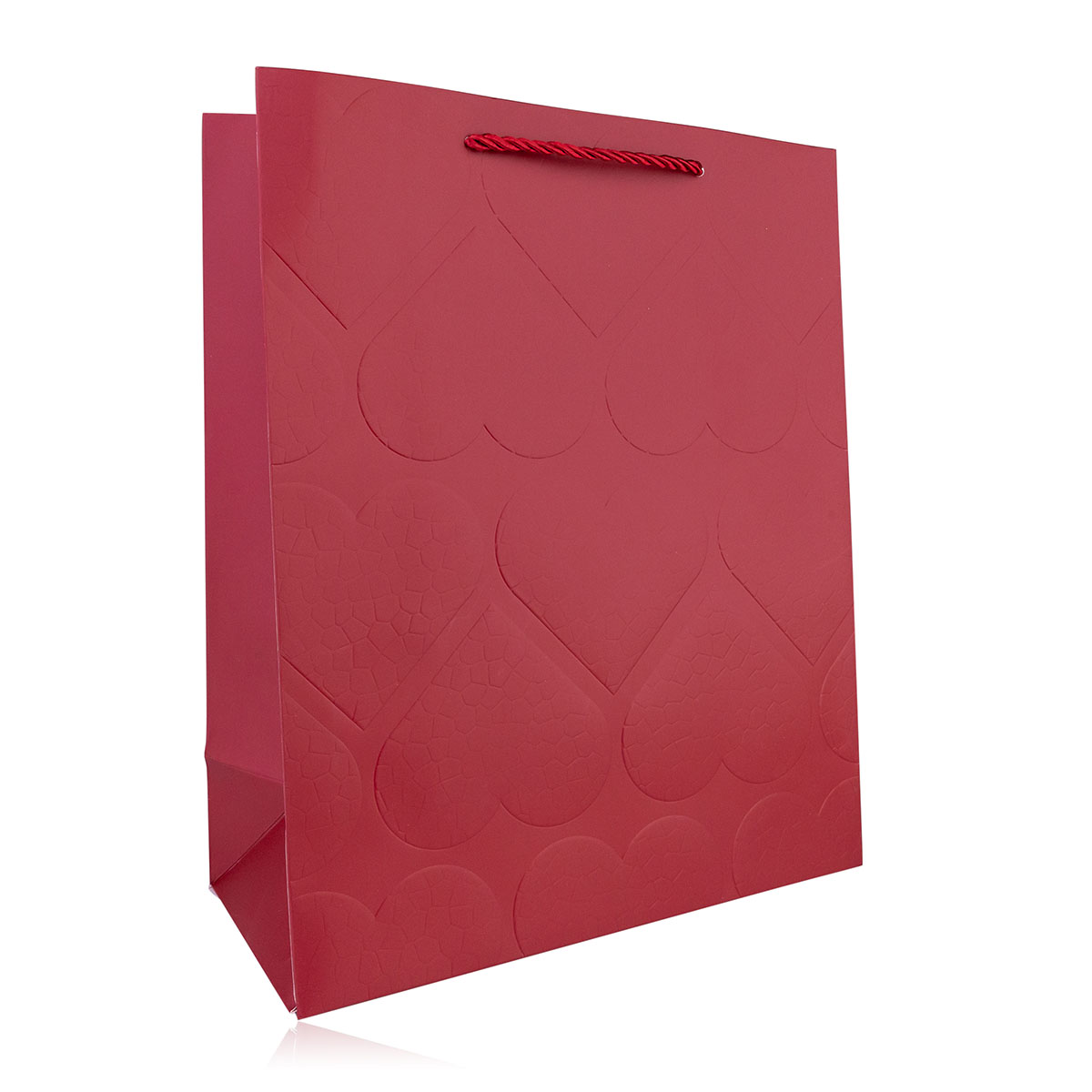 Paper gift bag HEARTS 1 large