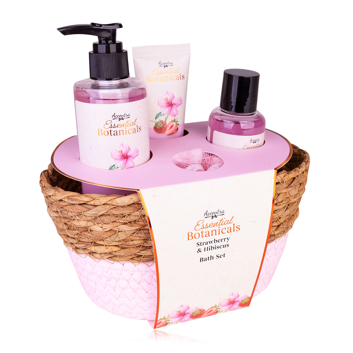 Badeset ESSENTIAL BOTANICALS in Korb