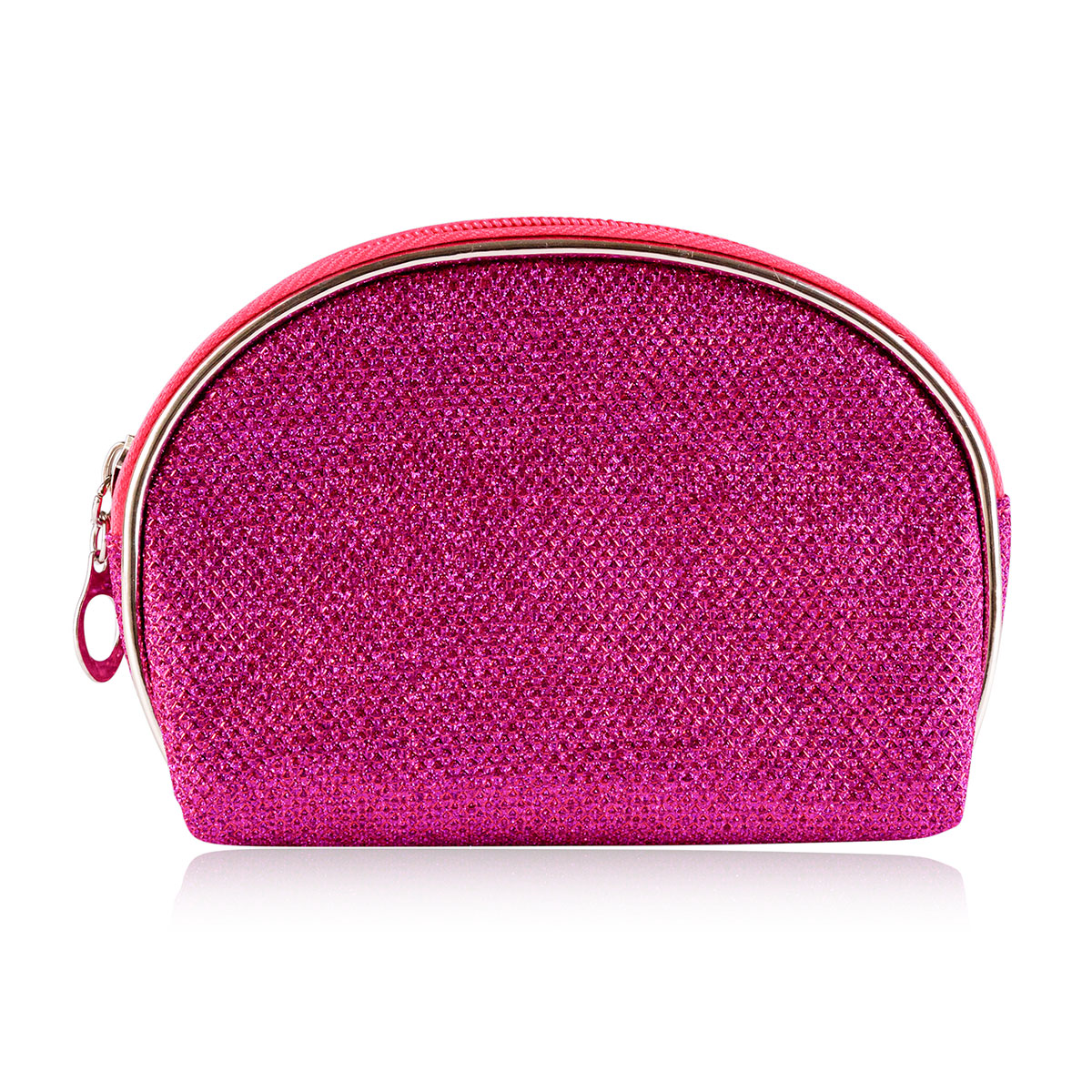 Kosmetiktaschenset Glitter/Streifen