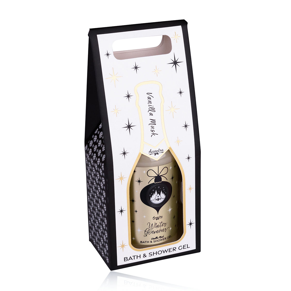 2in1 Duschgel Sektflasche WINTER GLAMOUR 