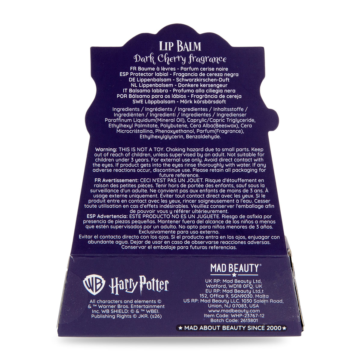 Harry Potter hat lip balm