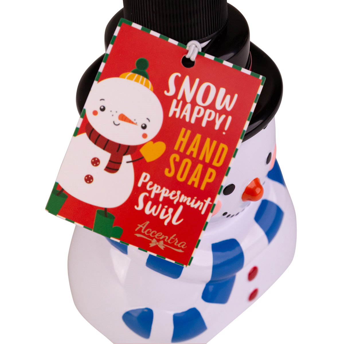 Seifenspender Schneemann mit Handseife SNOWMAN 