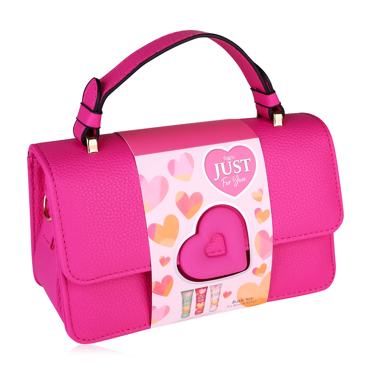 Badeset JUST FOR YOU in kleiner Handtasche