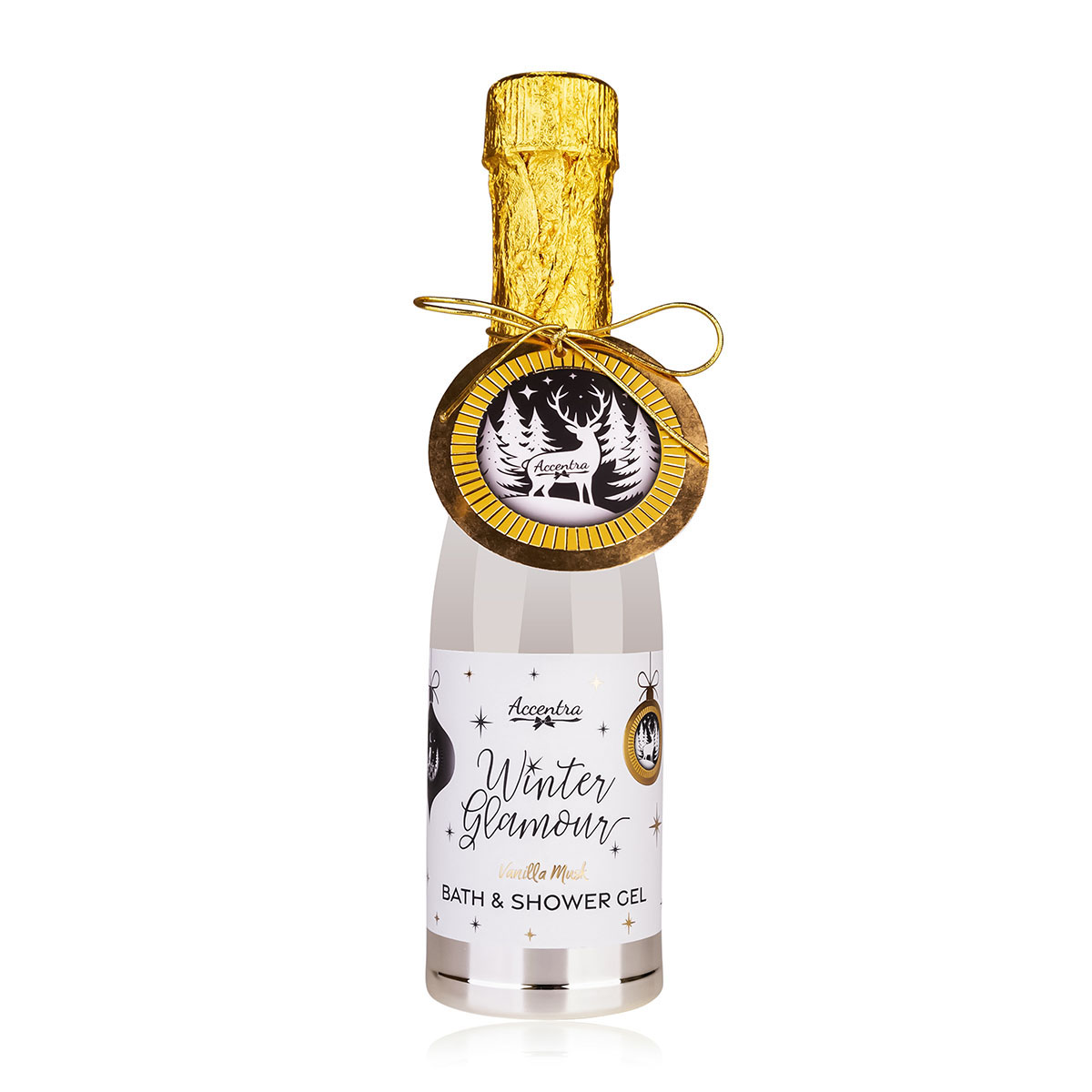 2in1 Duschgel Sektflasche WINTER GLAMOUR 