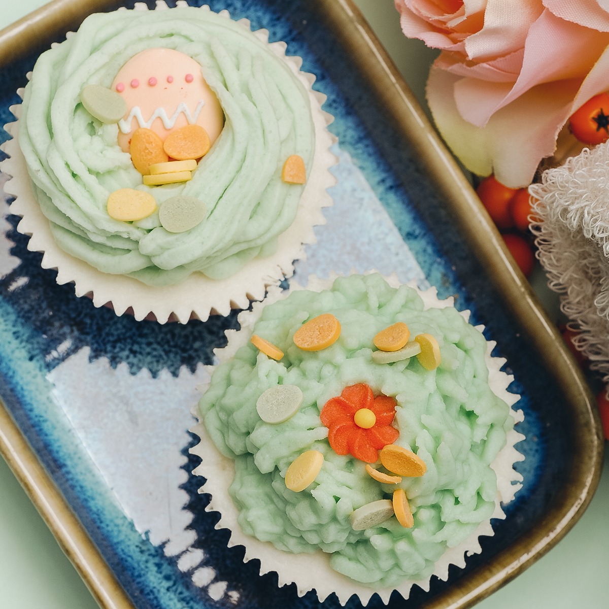 Badefee Badecupcake "Frühlingstanz"
