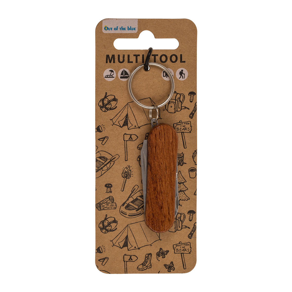 Metall-Schlüsselanhänger Multi-Tool