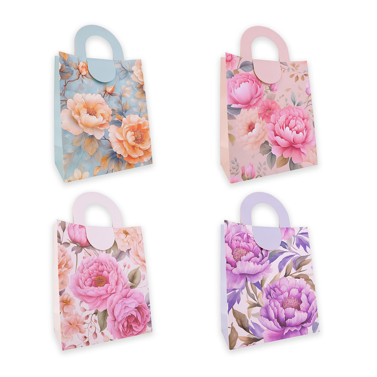Geschenktasche FLOWERS 5 XS