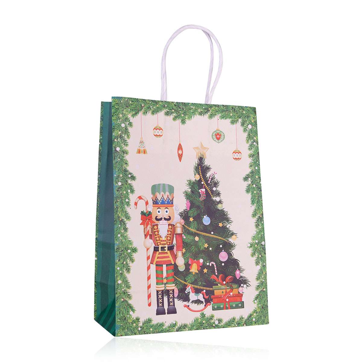 Geschenktasche aus Papier NUSSKNACKER XS