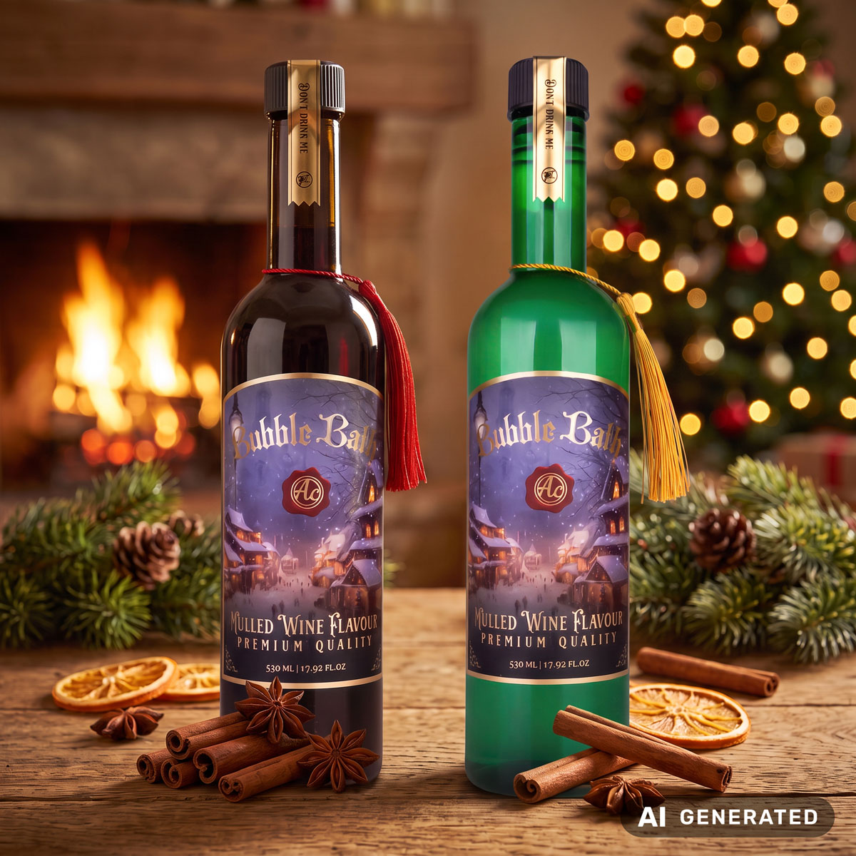 2in1 Duschgel GLÜHWEIN ROT 
