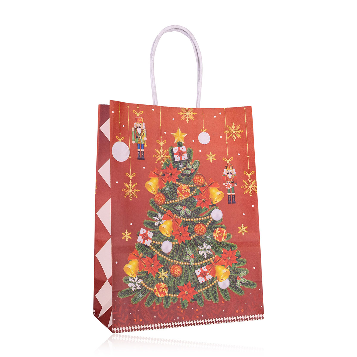 Geschenktasche aus Papier NUSSKNACKER XS