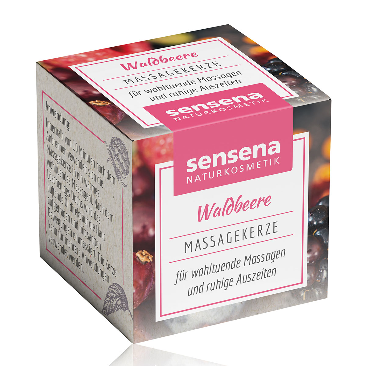 Massagekerze "Waldbeere" sensena
