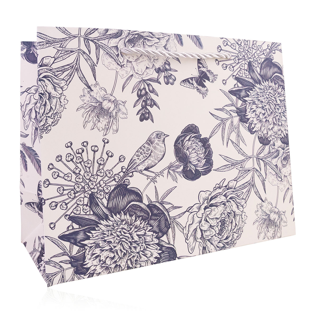 Paper gift bag FLORAL large