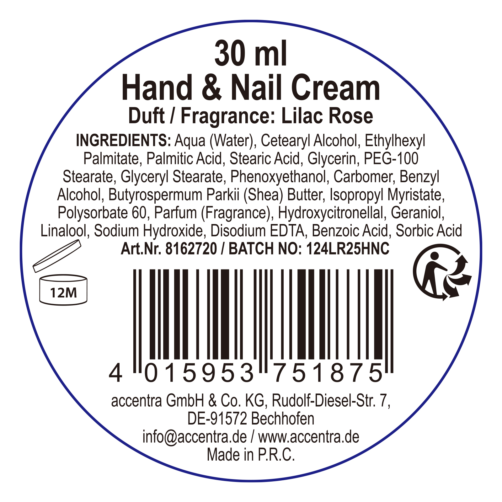 Handcreme BLOSSOM 