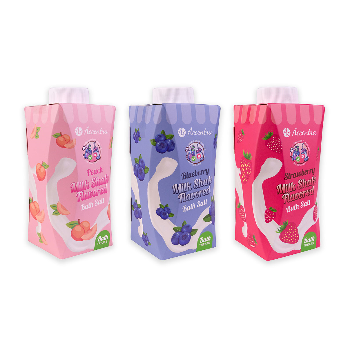 Bath salt MILK SHAKE COLLECTION 