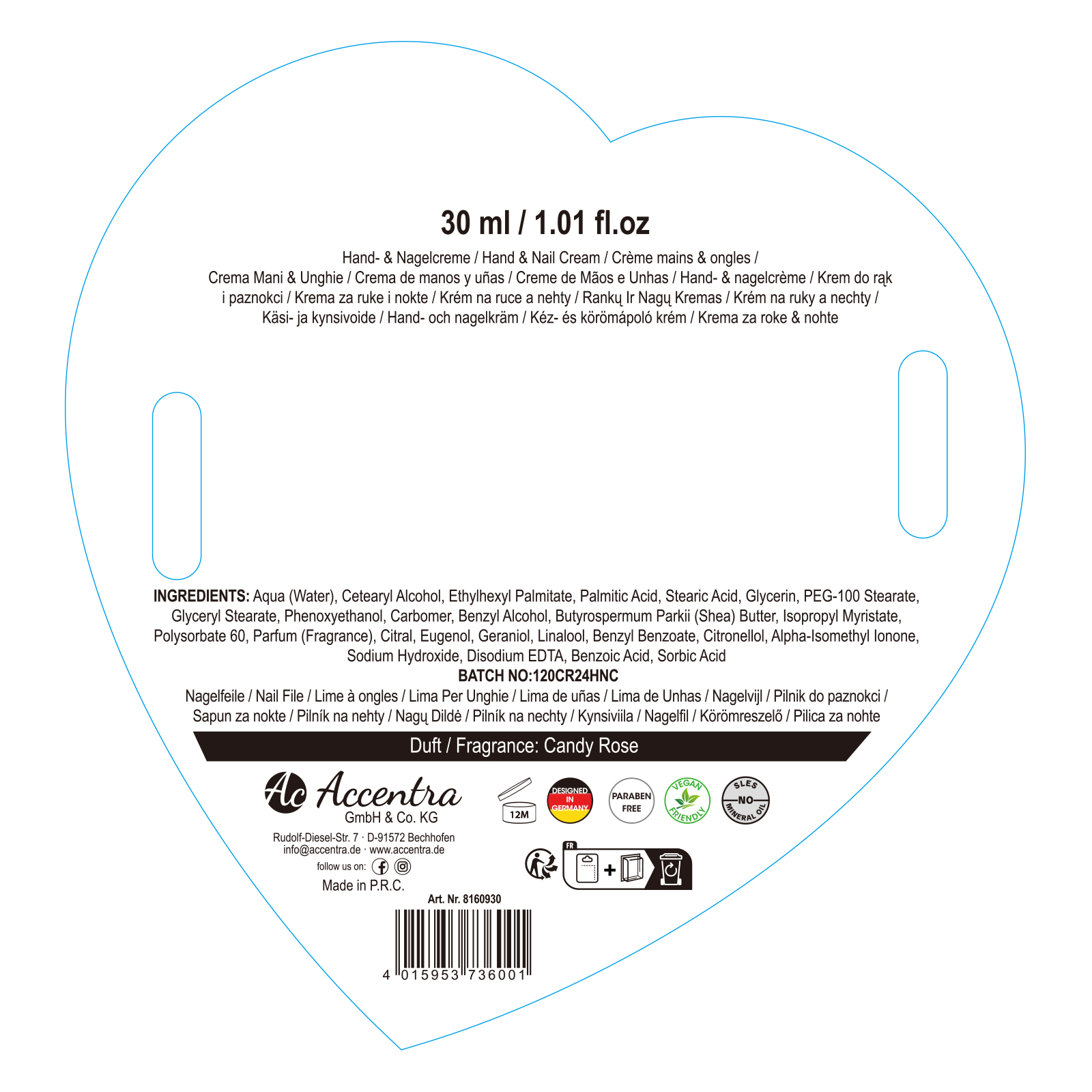 Handcreme FROM MY HEART TO YOURS 