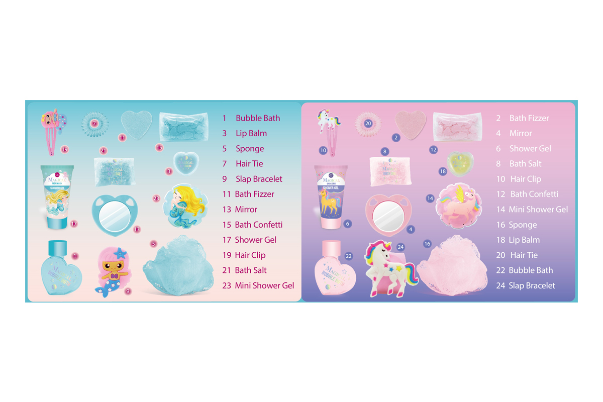 Adventskalender MAGICAL UNICORN &amp; MERMAID 