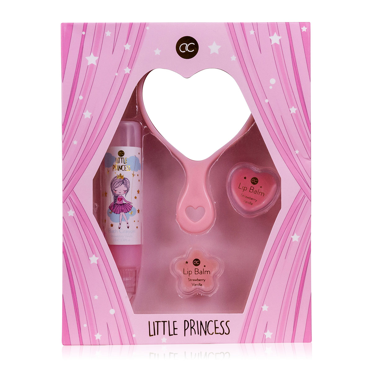 Bath set LITTLE PRINCESS in paper gift box