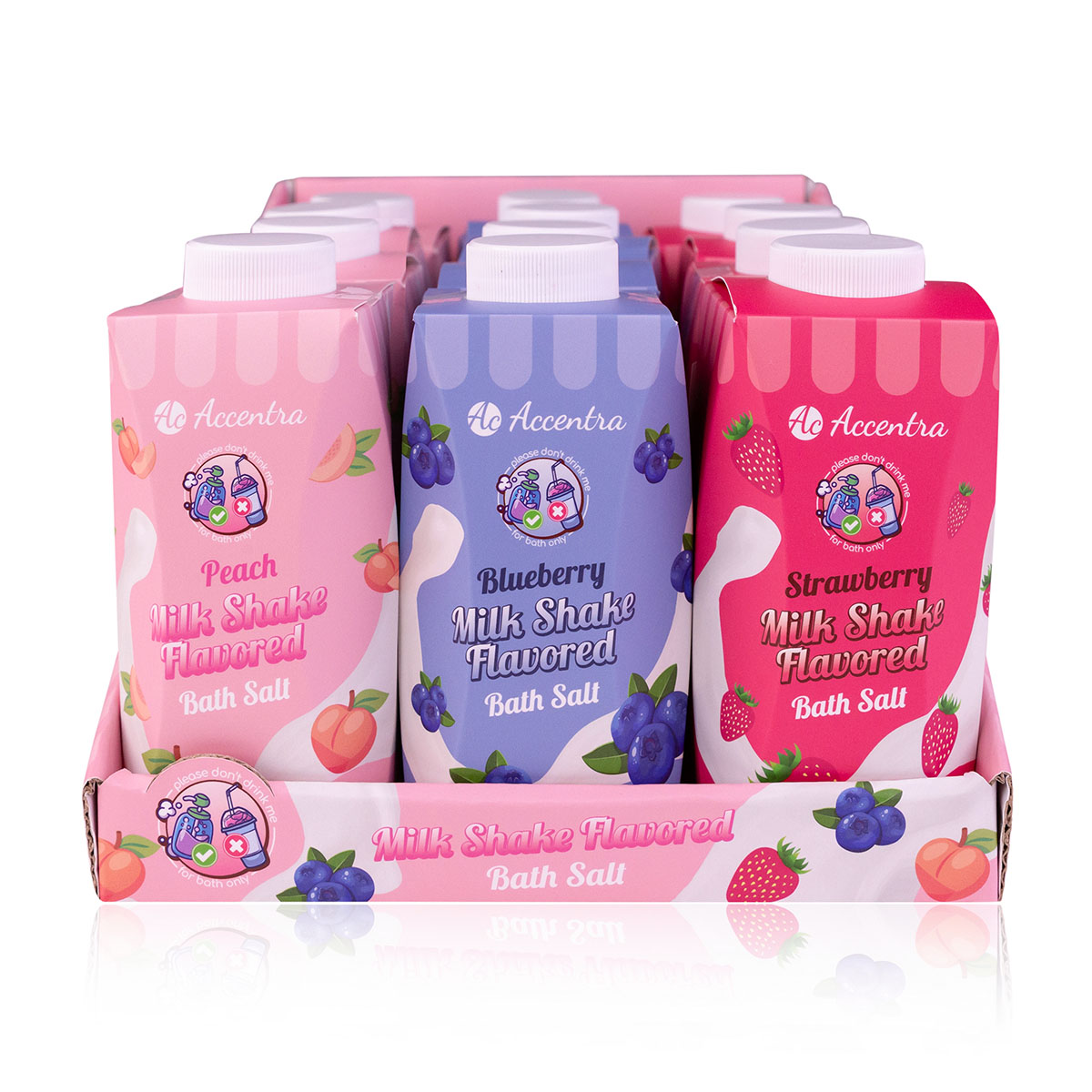 Bath salt MILK SHAKE COLLECTION 