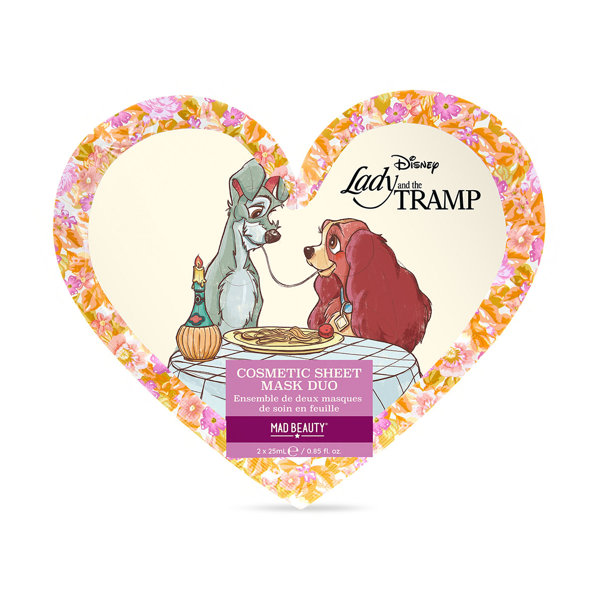 Lady &amp; The Tramp cosmetic sheet mask duo