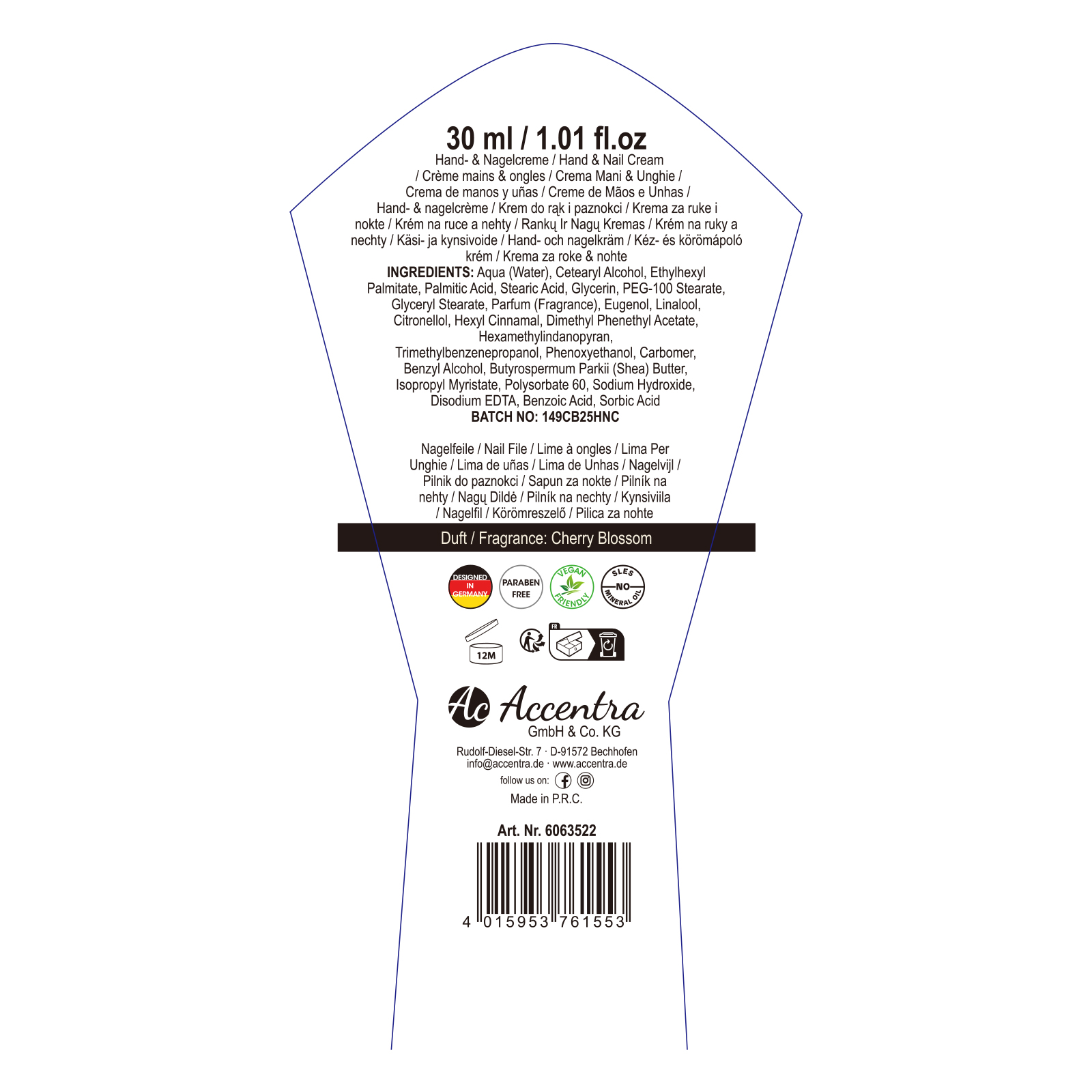 Handpflegeset ESSENTIAL BOTANICALS 